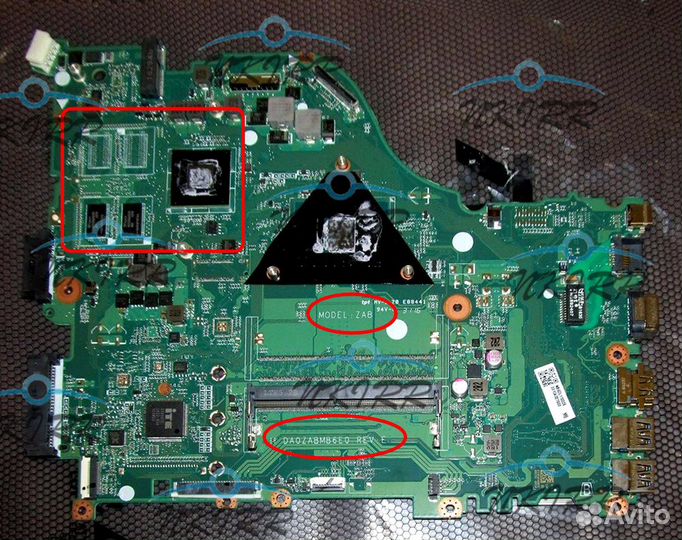 Материнская плата DA0zabmb6D0 acer e5-523g