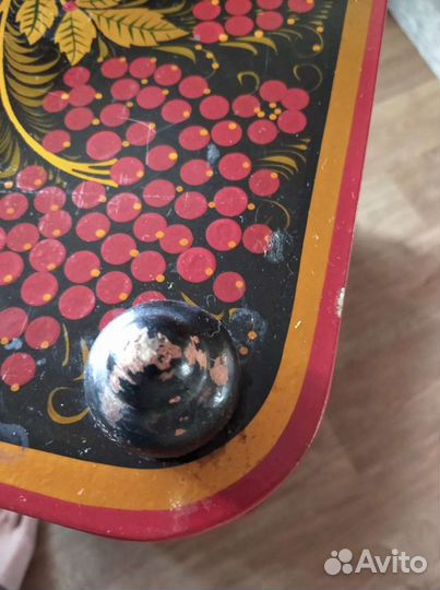 Столик этажерка хохлома роспись