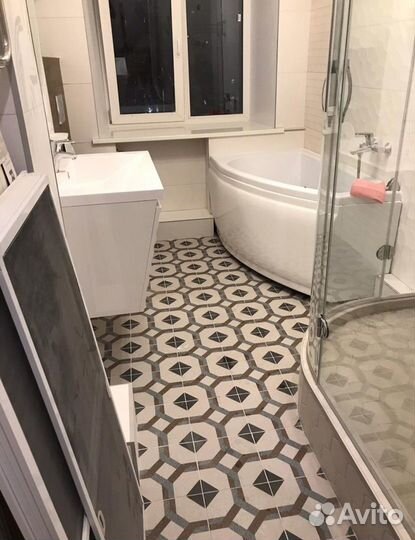 Ремонт квартир, Ремонт комнат, Ремонт ванной