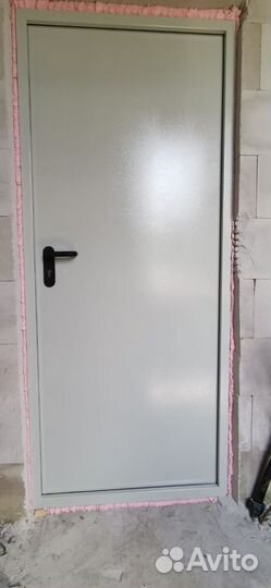 Дверь техническая утепленная однопольная серии дпм