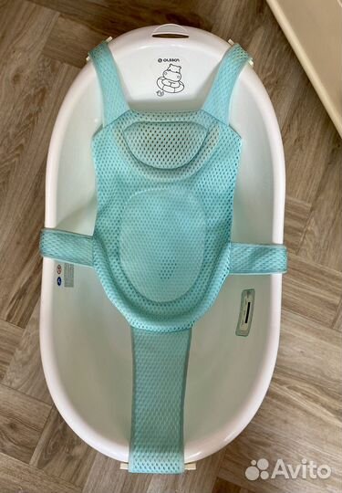 Ванночка для купания Olsson с гамаком д/новорожд