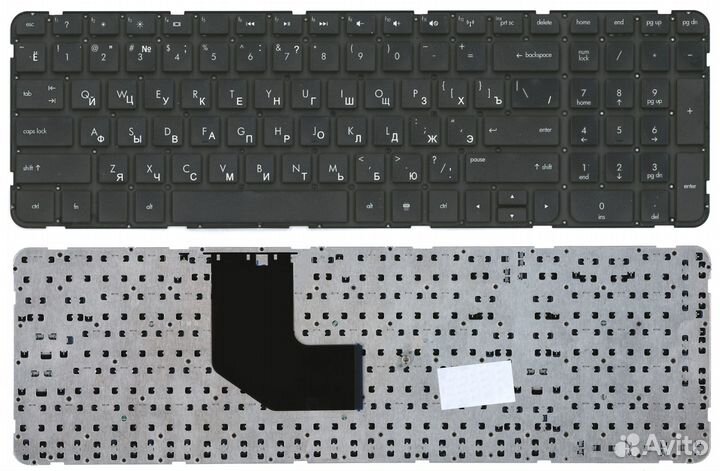 Клавиатура HP Pavilion G6-2000 черная без рамки