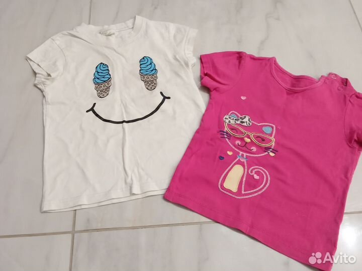 Вещи пакетом на девочку4-5лет