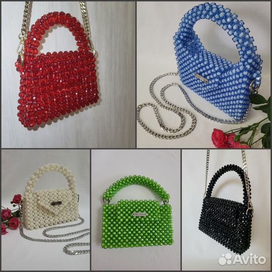 Сумочки из бусин