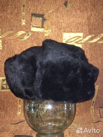 Шапка-ушанка из натурального меха