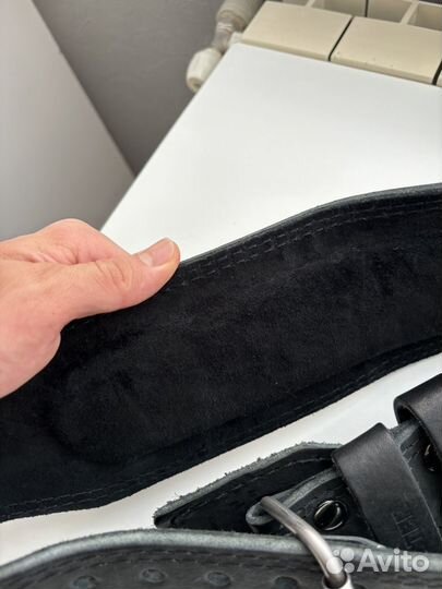 Атлетический пояс из экокожи Master