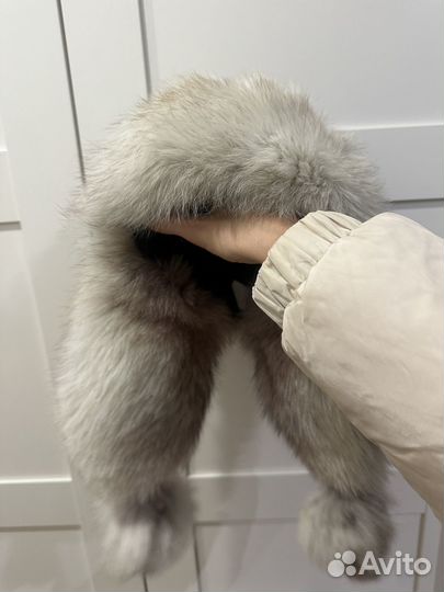 Шапка ушанка с натуральным мехом женская