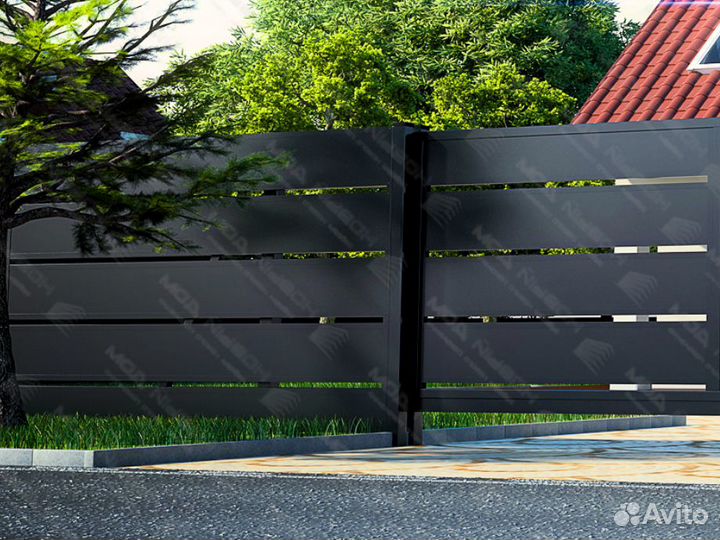 Забор Ранчо горизонтальный