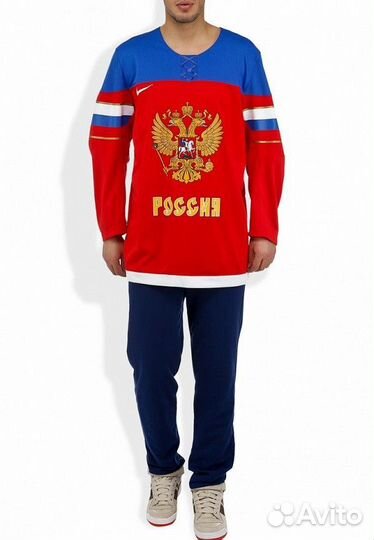 Свитер Сборной России хоккейный
