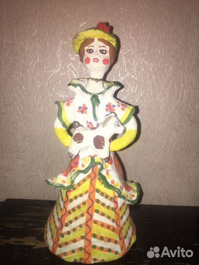 Статуэтка дымковская игрушка