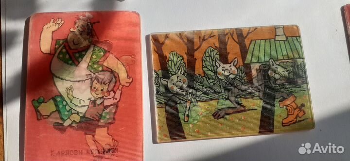 Стереофото календарики СССР