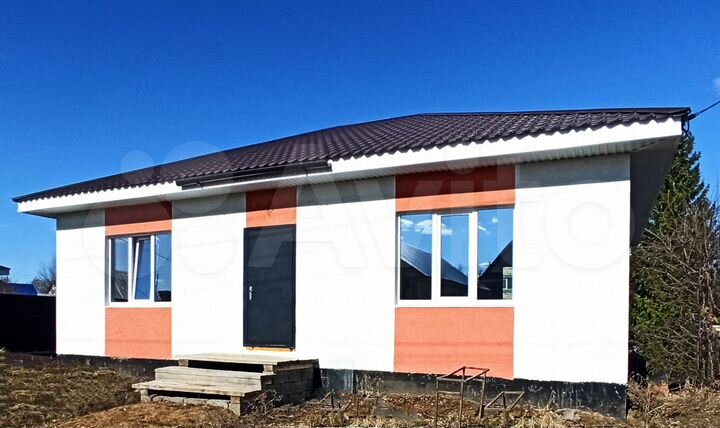 Дом 95 м² на участке 6 сот.