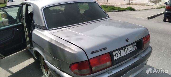 Капот на волгу 31105