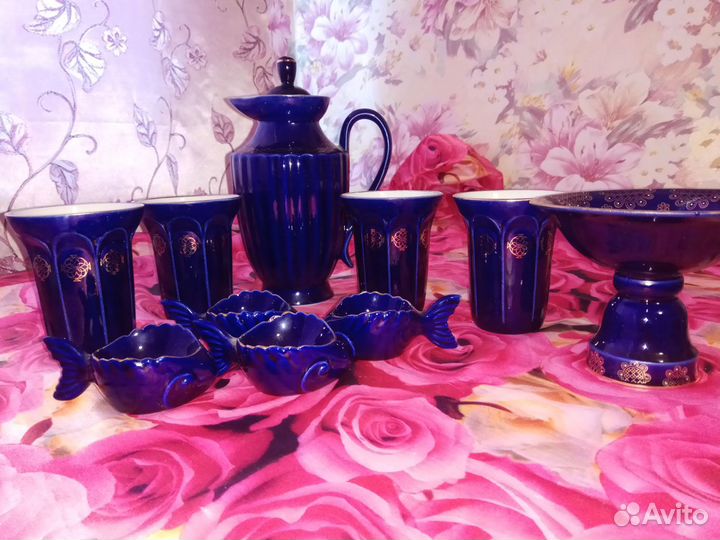 Сервизы Бронницкого завода и лфз