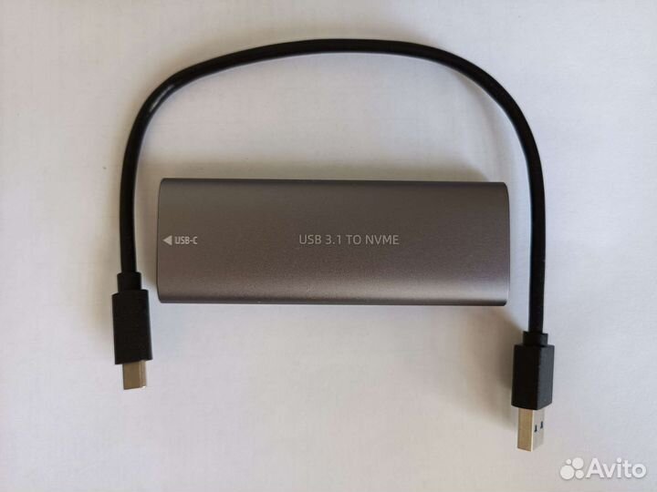 Переходник USB на nvme PCIe SSD аренда