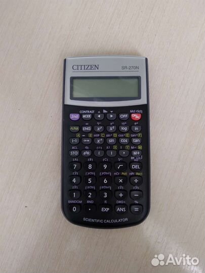 Калькулятор citizen SR-270N