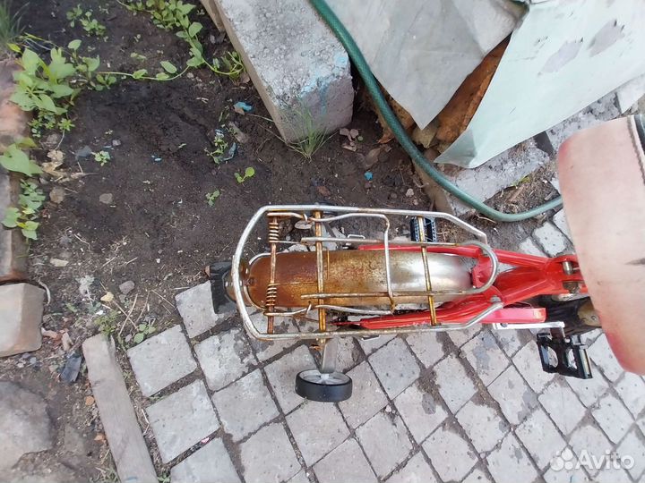 Детский велосипед бу четырехколесный