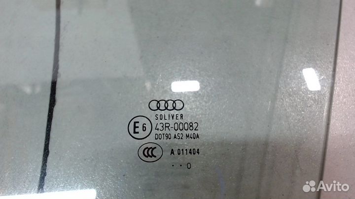 Стекло боковой двери Audi A5, 2010