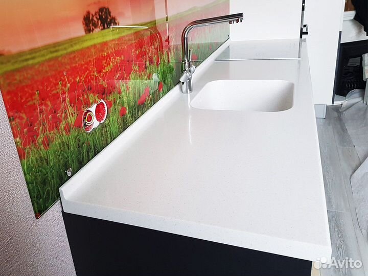 Столешница из искусственного камня м2