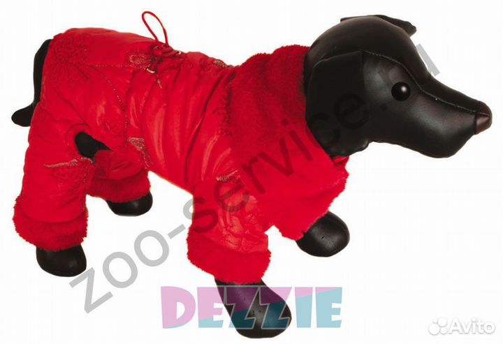 Комбинезон для собаки с пайетками