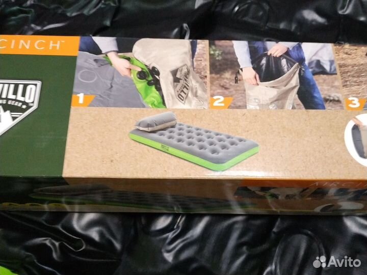 Надувной матрас,отличный,клеёный, клеёный