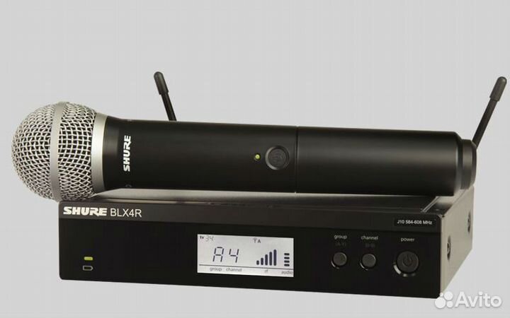 Shure BLX24RE/PG58-M17 вокальная радиосистема