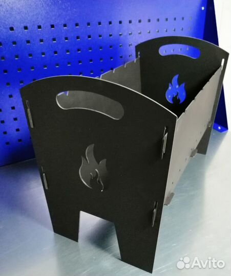 Мангал разборный, походный (3мм) вдв, тула, огонек