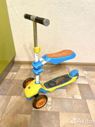 Самокат беговел Capella puppy