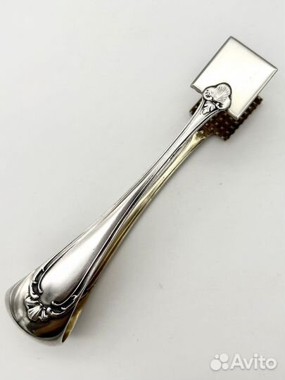 Щипцы для сахара серебро 84 проба Густав Клингерт