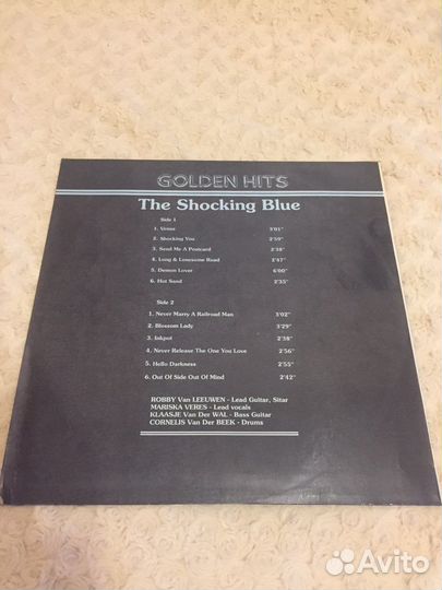 The Shocking Blue Golben Hits