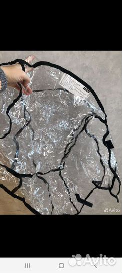 Дождевик на прогулочную коляску Chicco