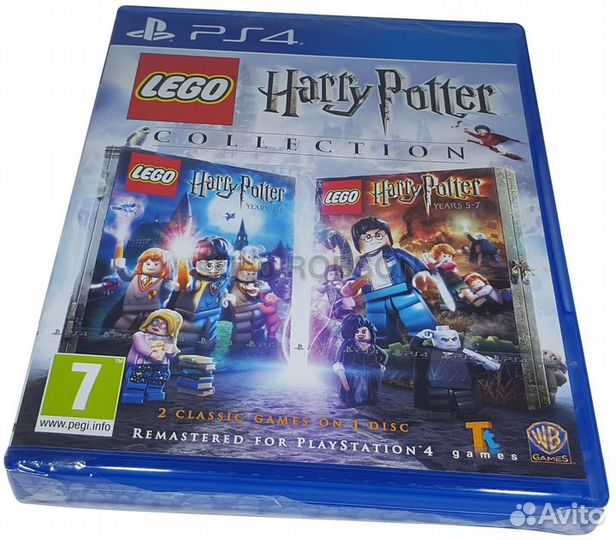 PS4 диск Lego Harry Potter Collection,новый,в упак