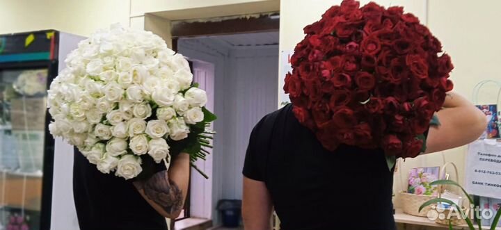 Букет из 51 розы