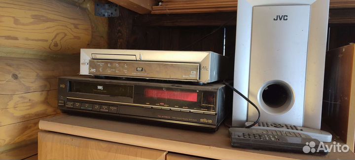 Видеомагнитофон Samsung, JVC, silva