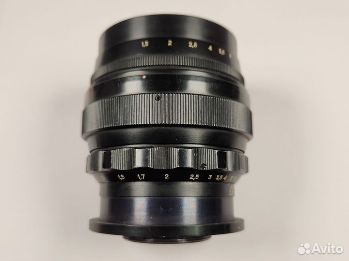 Объектив Гелиос 40-2 85mm f/1.5 СССР экспортный