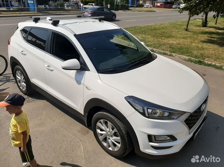 Багажник на крышу Hyundai Tucson, Крыло