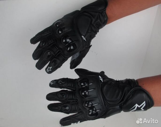 Кожаные Мотоперчатки Alpinestars S1