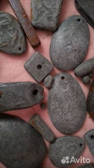 Самодельные грузила - обмен