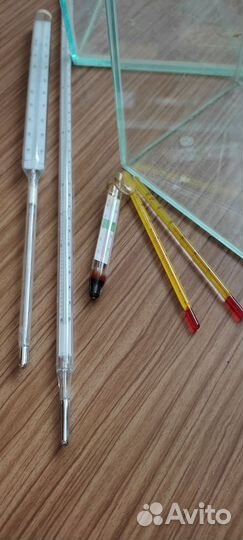 Аквариум, термометр, сачок и прочие принадлежности