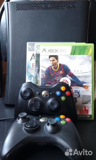 Xbox 360 fat с играми