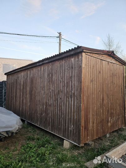 Бытовка строительная утепленная 5.85х2.4х2.15 б/у