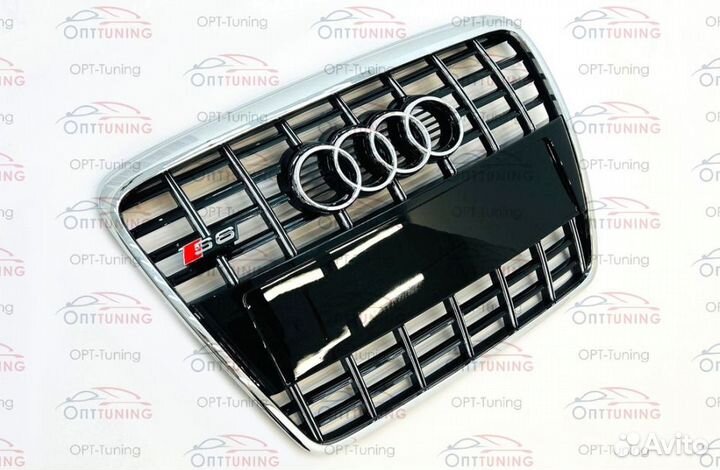 Решётка на Audi A6 04-11 в стиле S6 style #1