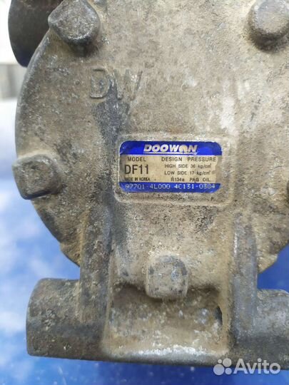 Компрессор кондиционера kia rio 3