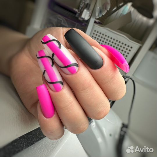 Маникюр гель лак