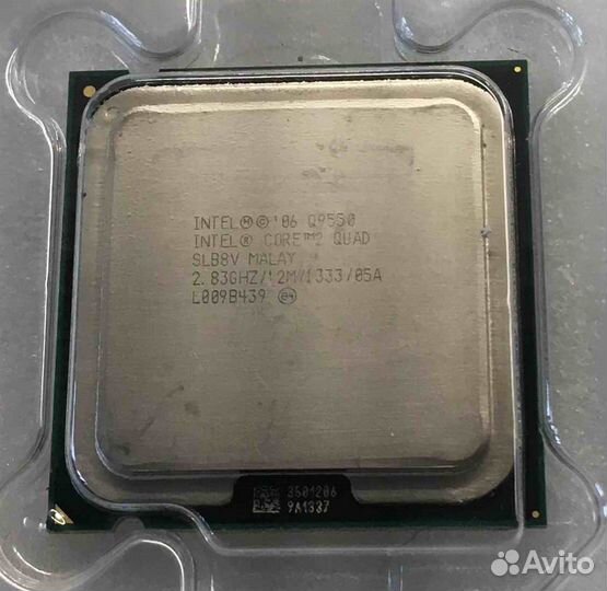 Процессор Intel Core 2 Quad Q9550 2.8Ггц LGA775