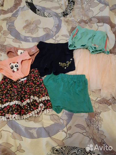 Вещи пакетом на девочку