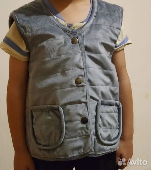 Вызрослый женский, мужской, детский жилет