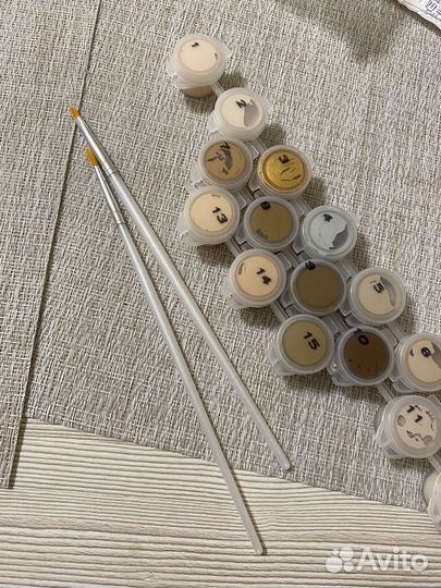 Мини картина по номерам