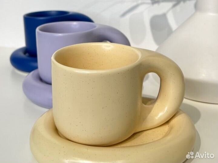 Чашка с блюдцем