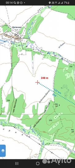 Топографическая карта Алтайского края, в телефон